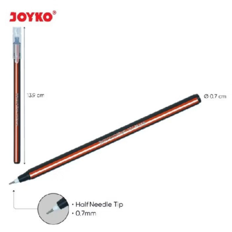 

PULPEN PENA JOYKO BP-327 MAZE 0.7 MM PER PCS