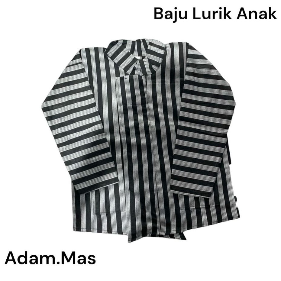 DISKON BAJU ADAT JAWA ANAK USIA 2-11 TAHUN SURJAN LURIK ANAK LAKI LAKI BAJU LURIK ANAK TK DAN SD