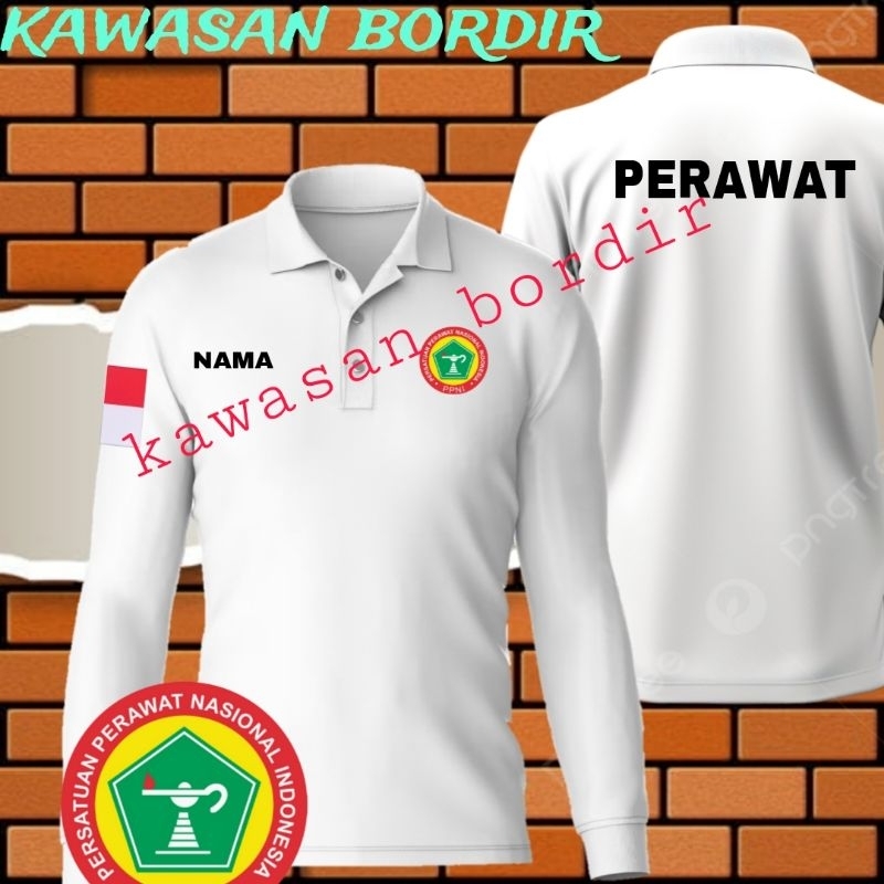 polo shirt PPNI PERAWAT baju PPNI seragam PPNI baju PPNI baju perawat seragam PERAWAT kaos perawat f