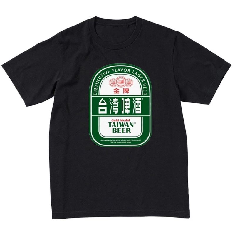 CADWAGN Baju T-shirt Distro Reguler Sablon DTF Premium Basic Taiwan Beer Atasan Pria Wanita Unisex K