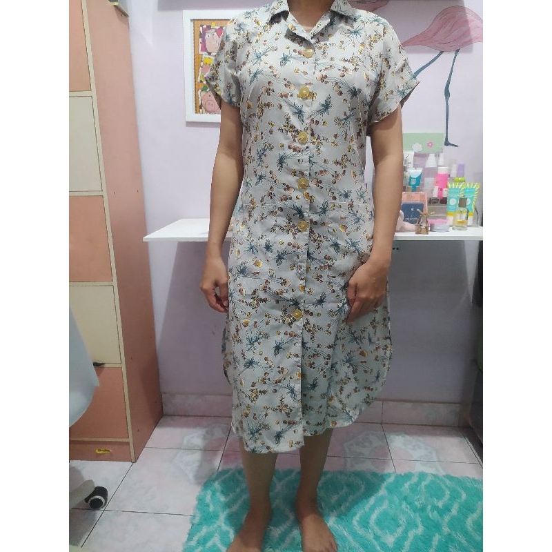 Dress / Daster Wanita Busui Friendly Preloved
