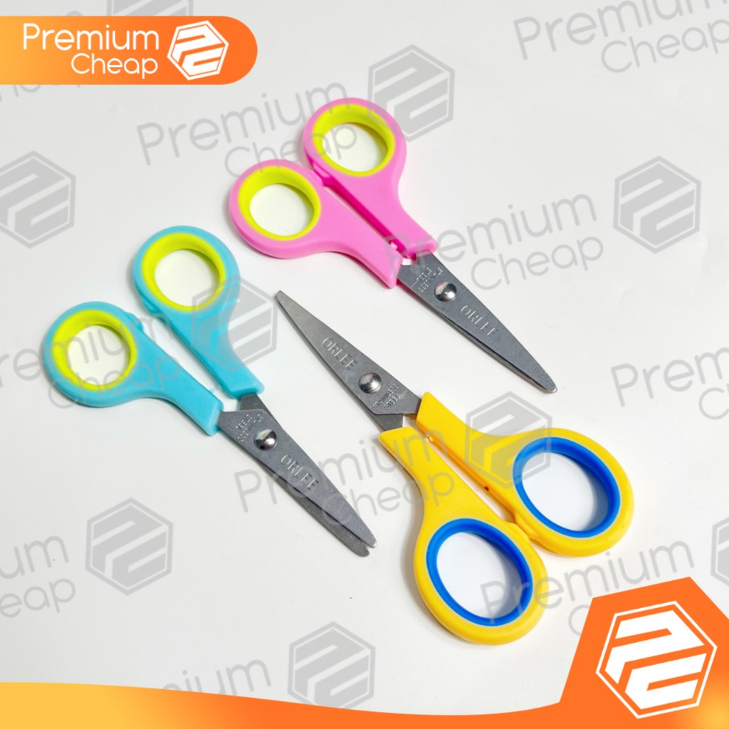 

[1 PCS] Gunting Orlee Warna Stainless Steel Tajam OR-G402