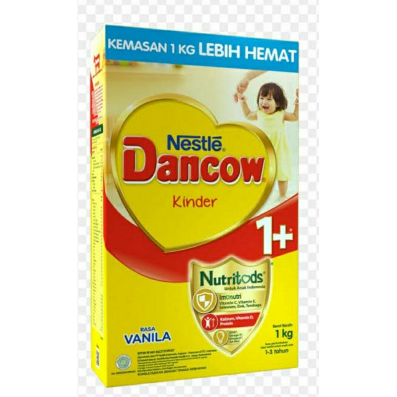 

DANCOW 1+ 1kg (1000gr) VANILA DAN MADU 3+ 5+ MADU 1KG