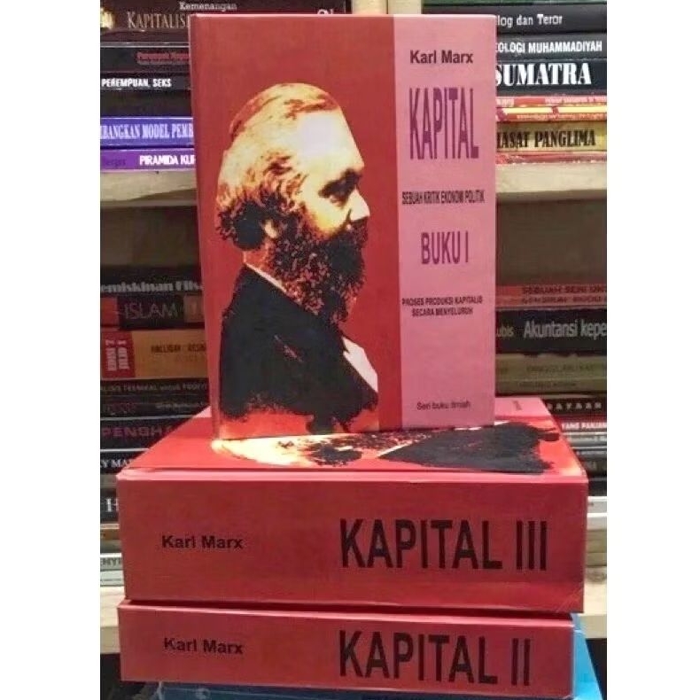 (Hard Cover) Das Kapital Karl Marx Jilid 1 2 3