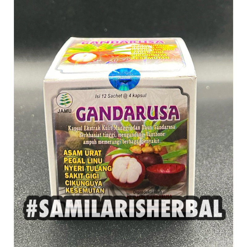 GANDARUSA KAPSUL ORIGINAL 100%