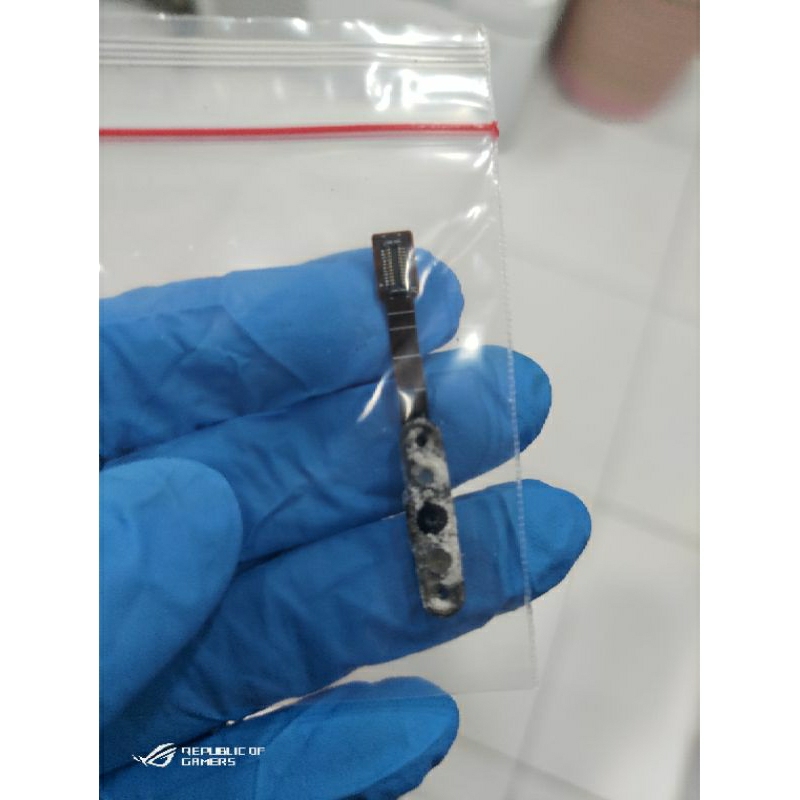 flexible camera macbook pro 17 2009-2012 a1297 cabutan / copotan ibox