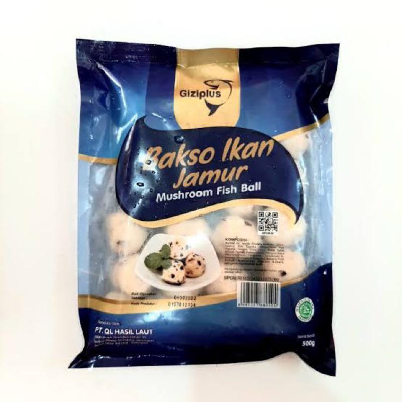 Giziplus Bakso Ikan Jamur - 500gram