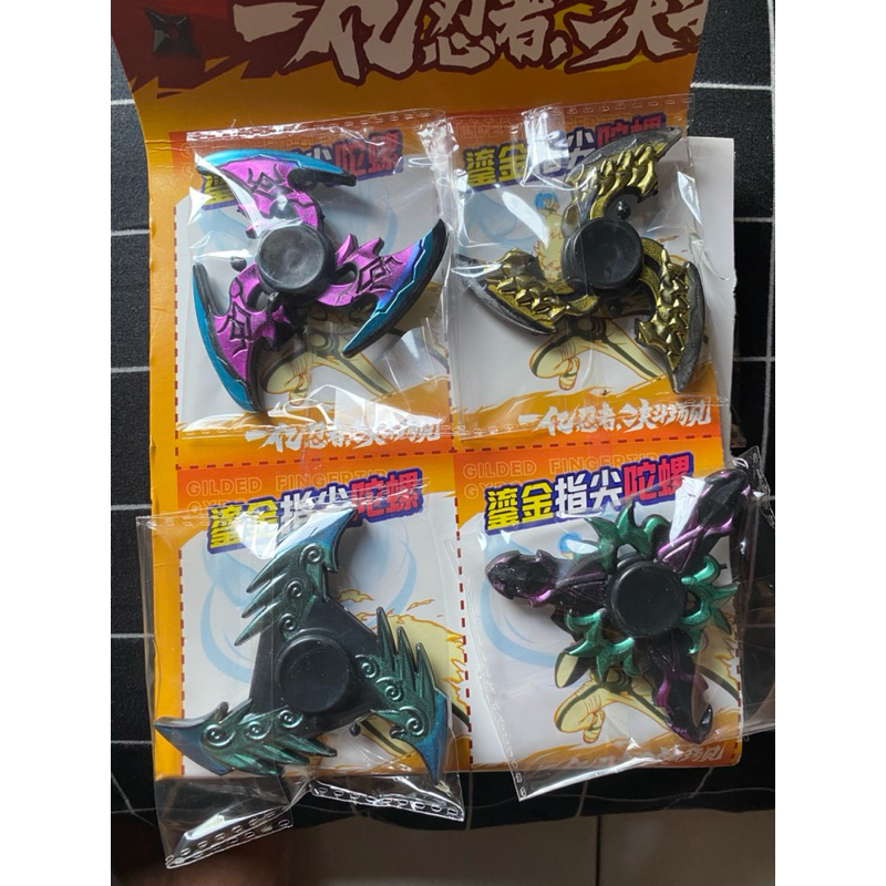 Fidget Hand Spinner Naruto 4pcs