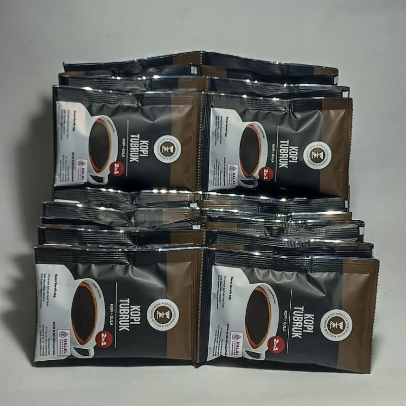 

Kopi Delta + Gula 1 renteng