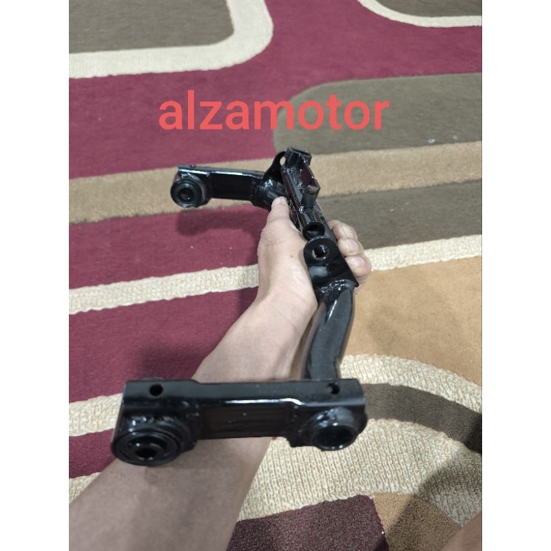 engine mounting swing arm custom mundur 5cm beat deluxe beat street beat led Scoopy Genio bahan orig