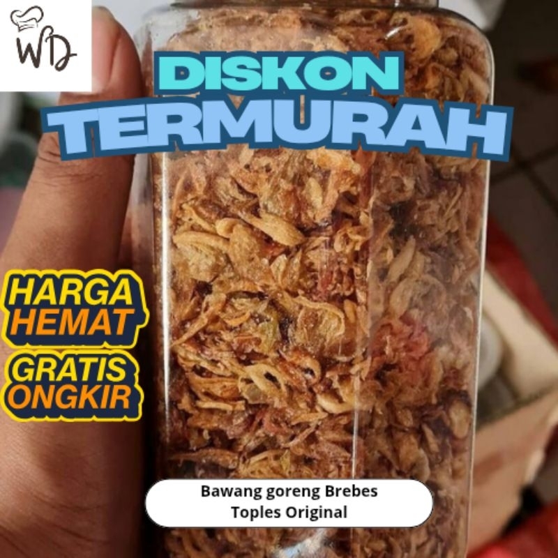 

Bawang Goreng Asli Brebes Original Toples