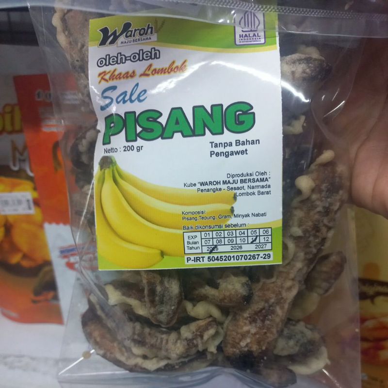 

pisang Sale Khas Lombok 200gr