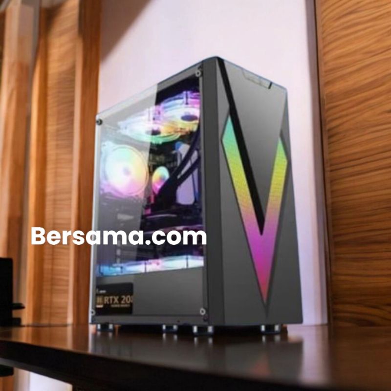 PC RAKITAN GAMING FULLSET I7 12700F RTX 4060 8 GB SIAP PAKAI