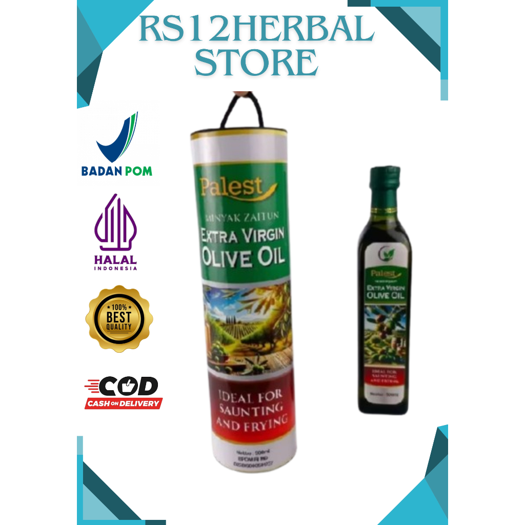 

Palestin Olive Oil Evoo TOP QUALITY 500ml Minyak Zaitun Asli Palestina | Extra Virgin Olive Oil