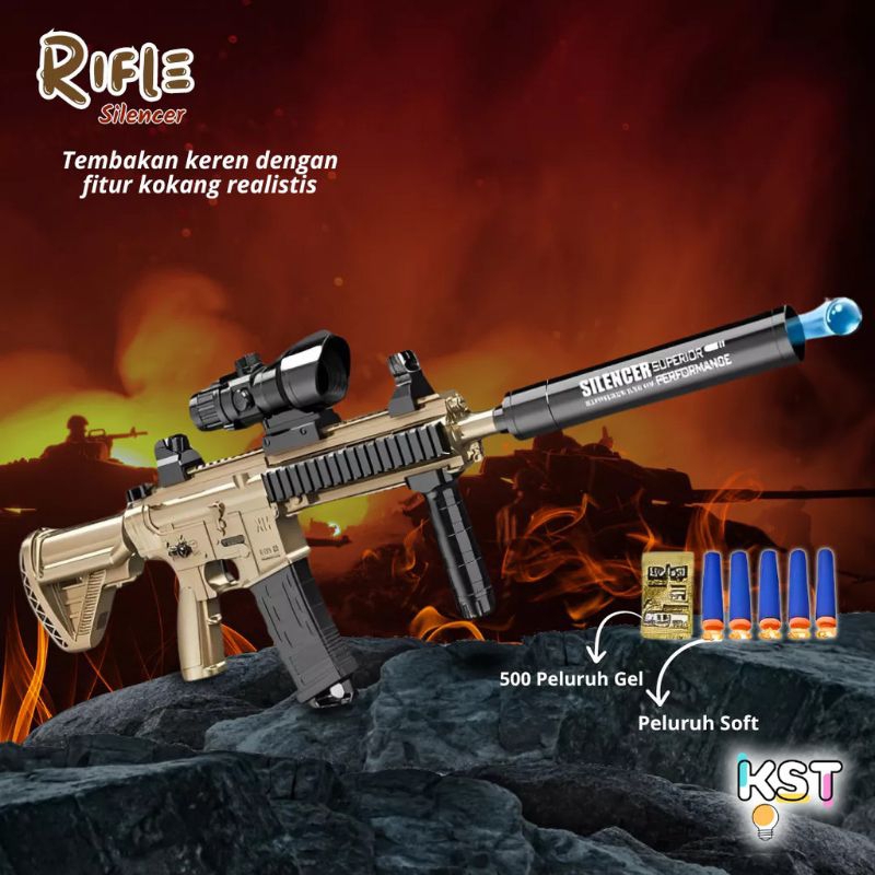 m416 gell blaster / soff bullet