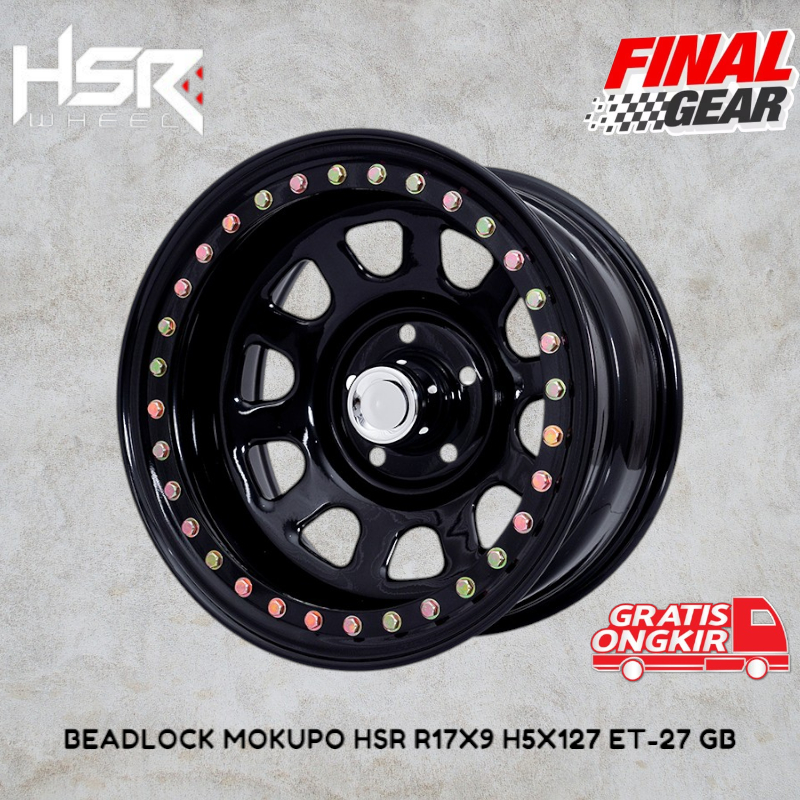 velg daytona r17 lubang 5x127/velg kaleng pcd 5x127 lebar 9 et -27 untuk jeep rubicon jk Journey
