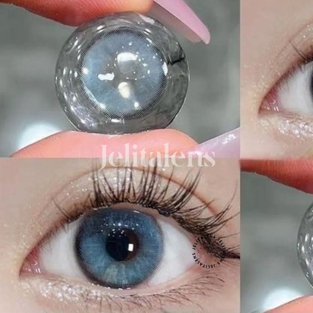 J29 Softlens Biru 14.5 MM Premium Korean Look Normal / Softlens Biru / Softlens Korea Look / Soflens
