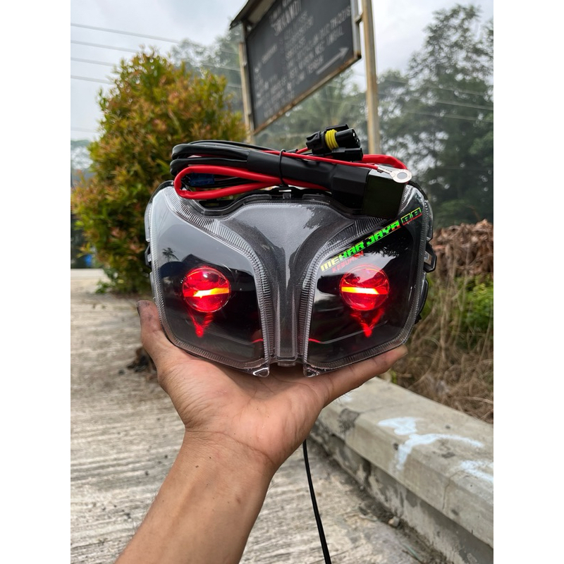 Lampu biled soket H4 JUPITER Z1 FI Lampu h4 cahaya biled