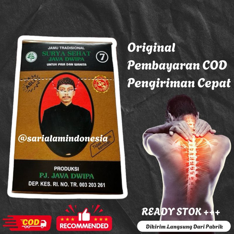 

jamu tradisional java dwipa no.7 original 100%