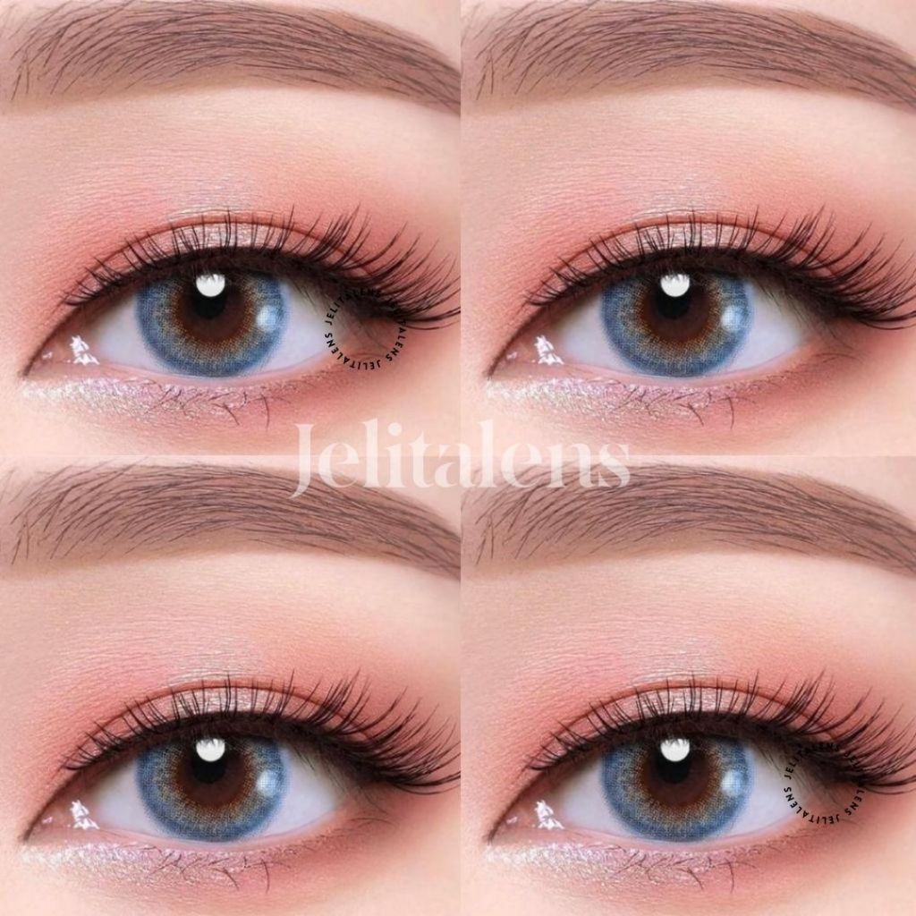 J58 Softlens Biru Soft 14,5 MM Natural Daily Normal / Softlens Biru / Softlens Natural / Soflens Dai
