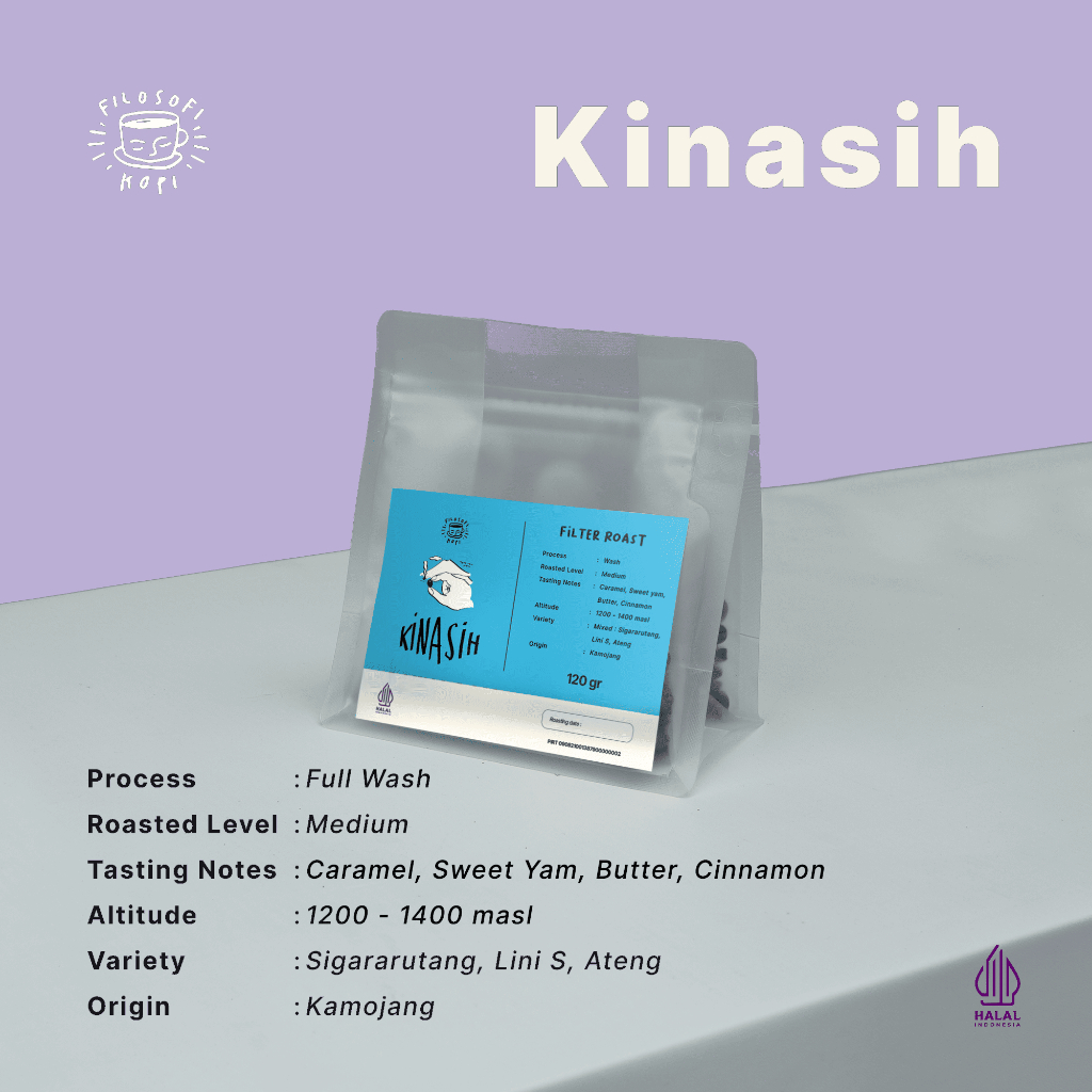 

Filosofi Kopi Beans - Kinasih Beans 120gr