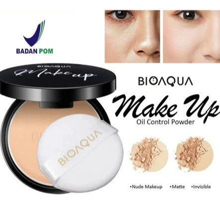 Bioaqua Pressed Powder Make up Oil Control Bedak Padat Glowing BPOM