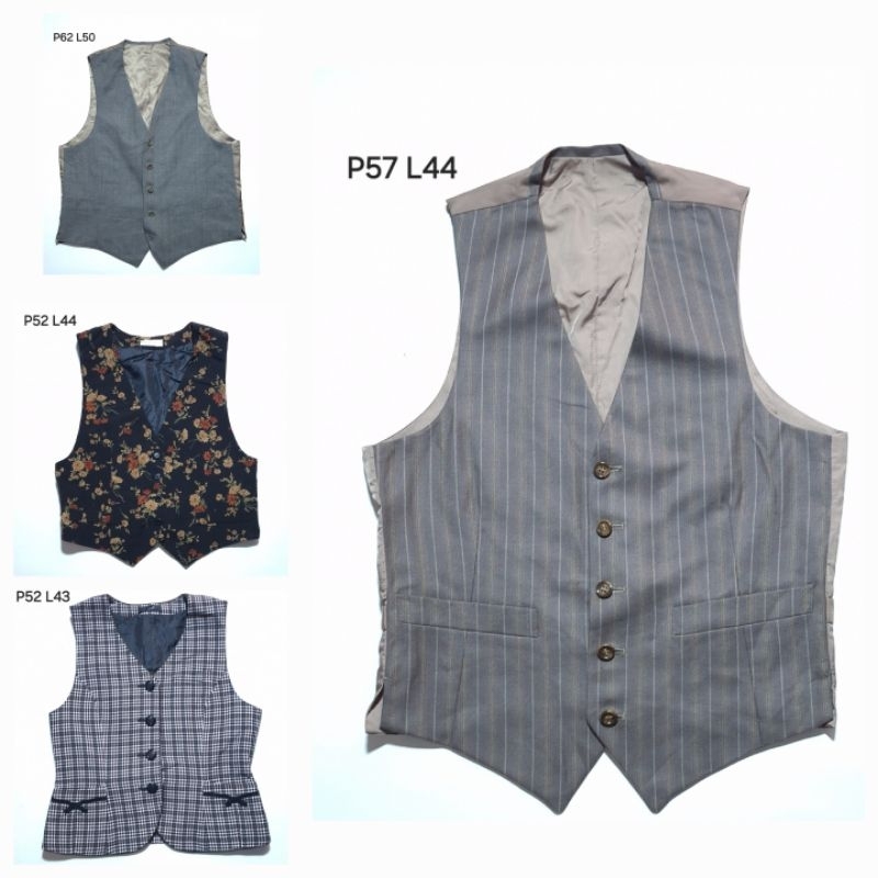 Rompi Preloved Formal Murah / Vest Second Jas Dewasa02