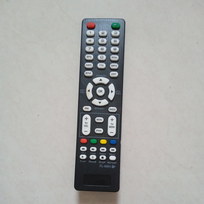 Remot Remote TUNER TV Digital WCOM / Remote Tunner Mesin Tv 8891
