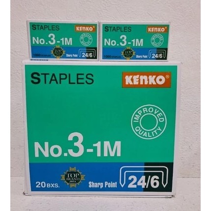 

KENKO Isi Staples Besar NO.3-1M per dus kecil