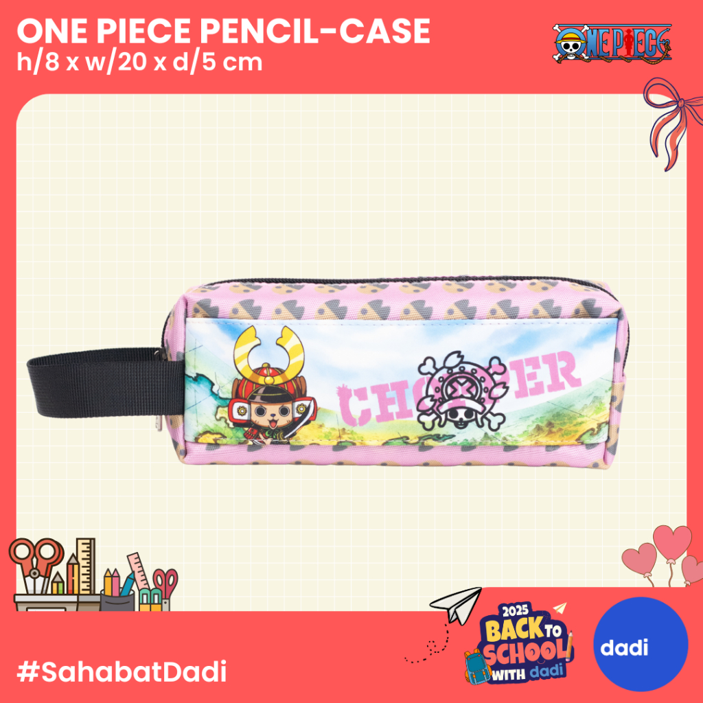 

Dadi - One Piece Chopper Essential Lite Pencil Case - Tempat Pensil/Alat Tulis