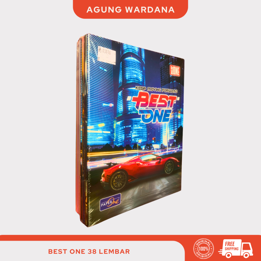 

BUKU TULIS GARIS BEST ONE 38 LEMBAR