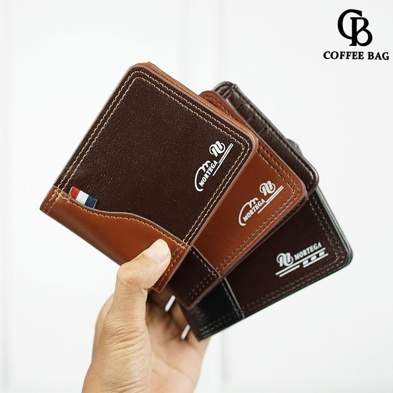 [CB] Dompet Mortega Pria Kulit Original / Dompet Slot Uang Mortega-M-5202/M-5201