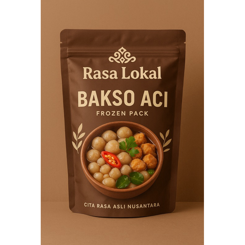 

Rasa lokal bakso aci