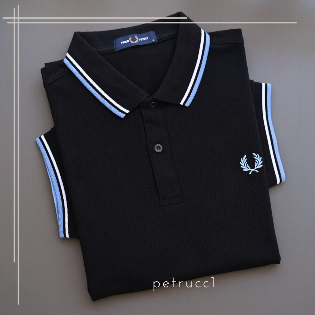 FP Fred Perry Original Polo Shirt Cowo Original Pria