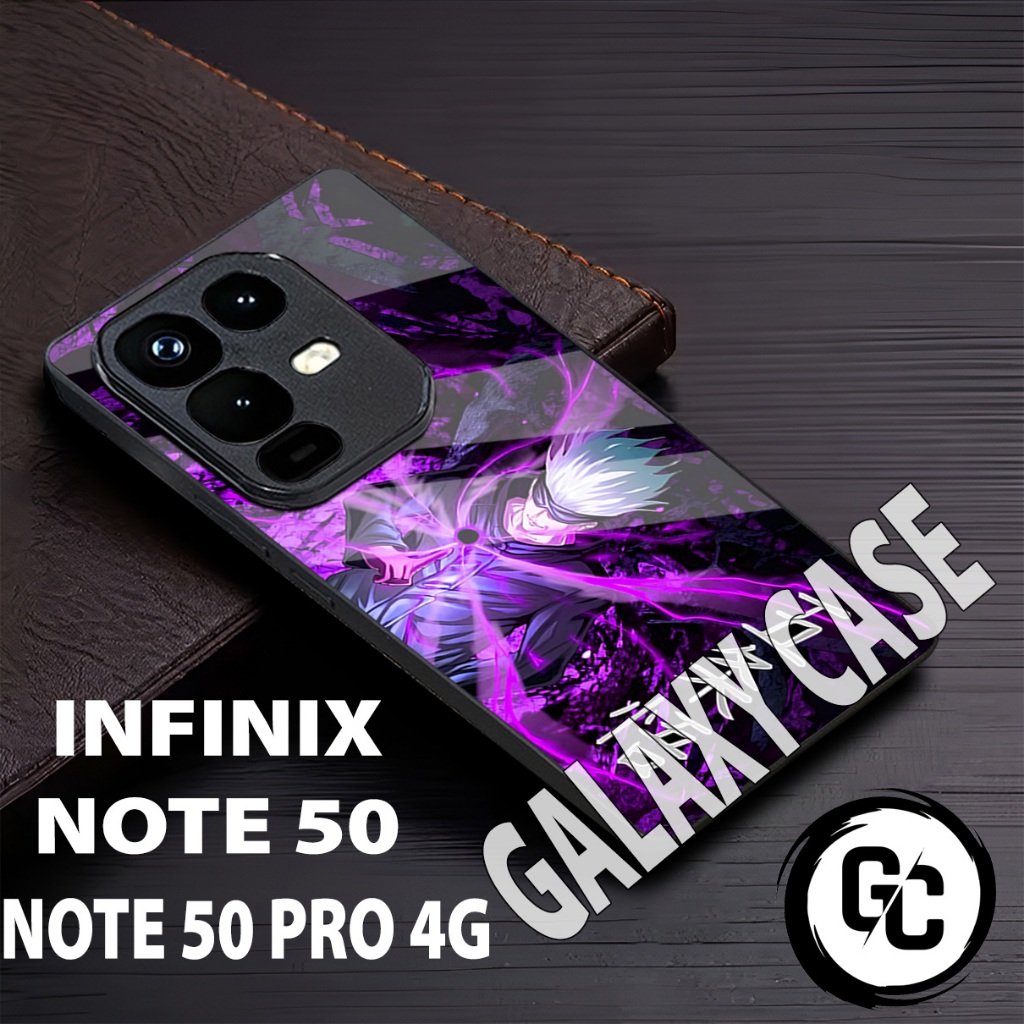 case glossy untuk Infinix Note 50 pro/GC10/Motif ANIME/softcase infinix note 50 pro/Casing glitter