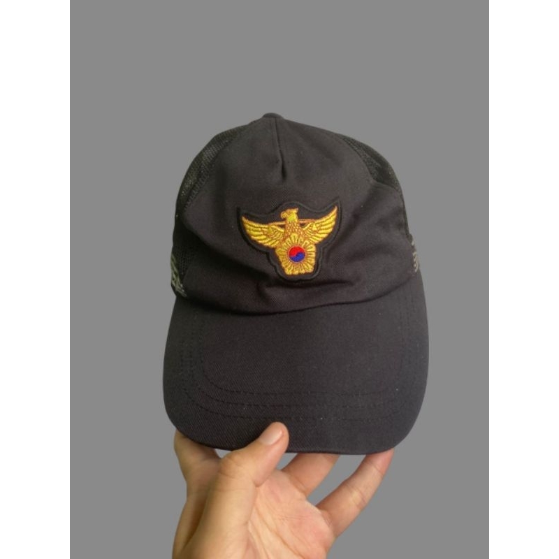 Patrol Caps Topi Lapangan Korean National Police Polisi Korea Dengan Reflektif (12)
