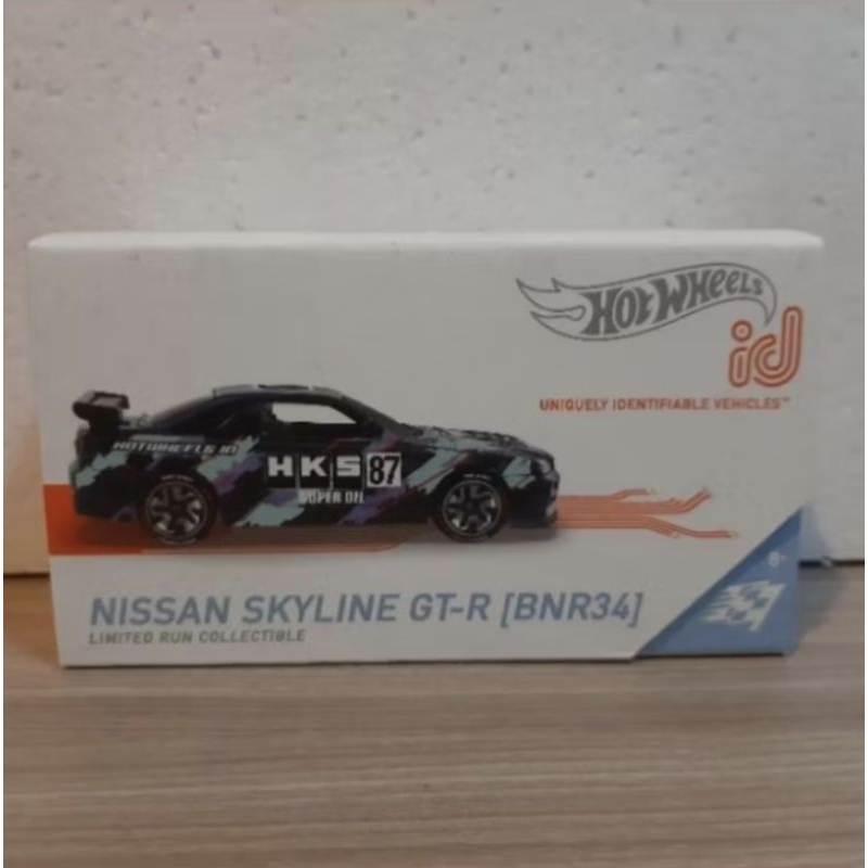 HOT WHEELS ID NISSAN SKYLINE GT-R (BNR34)