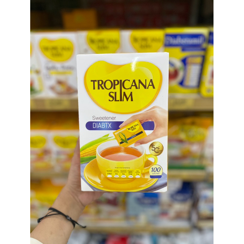 

TROPICANA SLIM SWEETENER DIABTX 25's 50's 100's