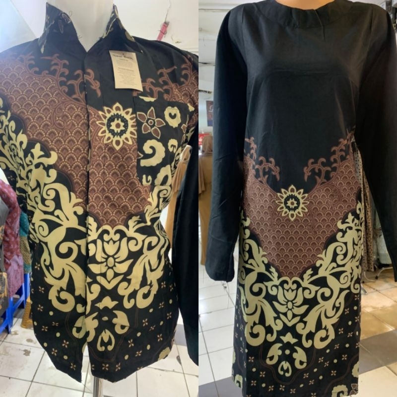 Batik copple cewek/cowok bahan mikro