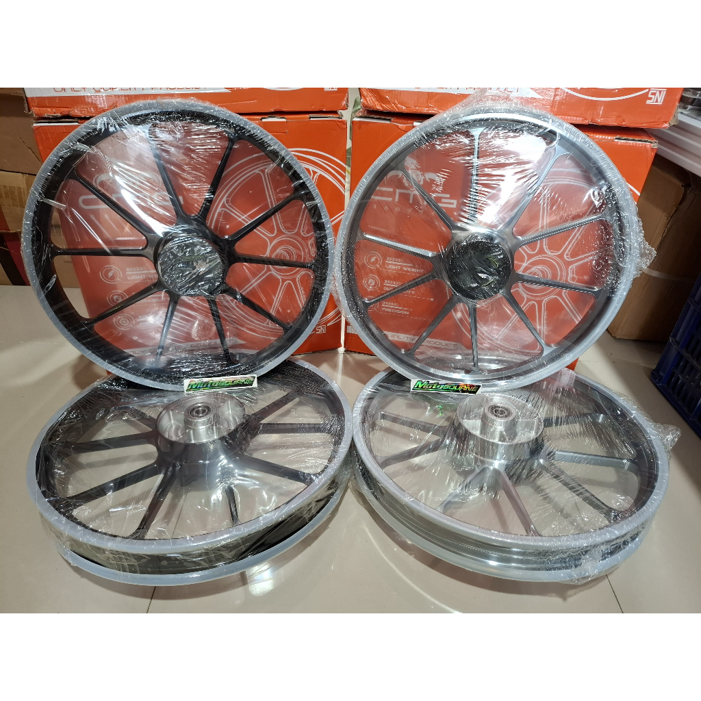 VELG CMG EXACT MX KING CNC PALANG 10 RING 17 x 160 /185 UNTUK MX KING ORIGINAL