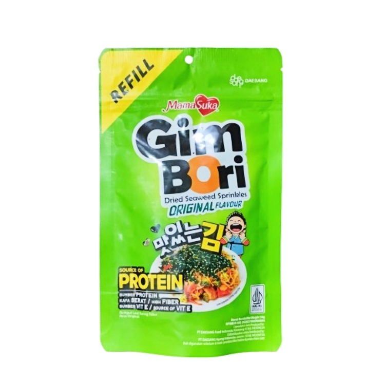 

Nori Tabur Halal Mama Suka Gim Bori Original 50gr