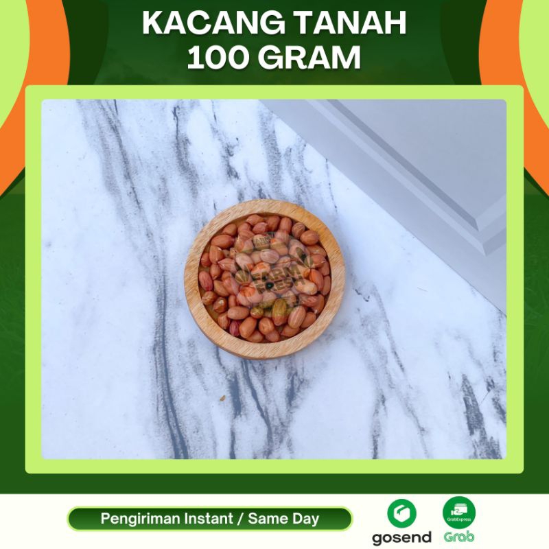 

Kacang tanah 100gram [KIRIM INSTANT]