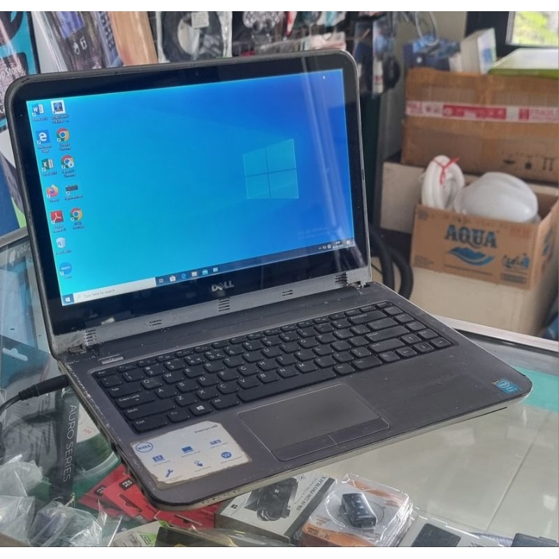 Notebook Dell 5437 core i3 4010 mesin normal