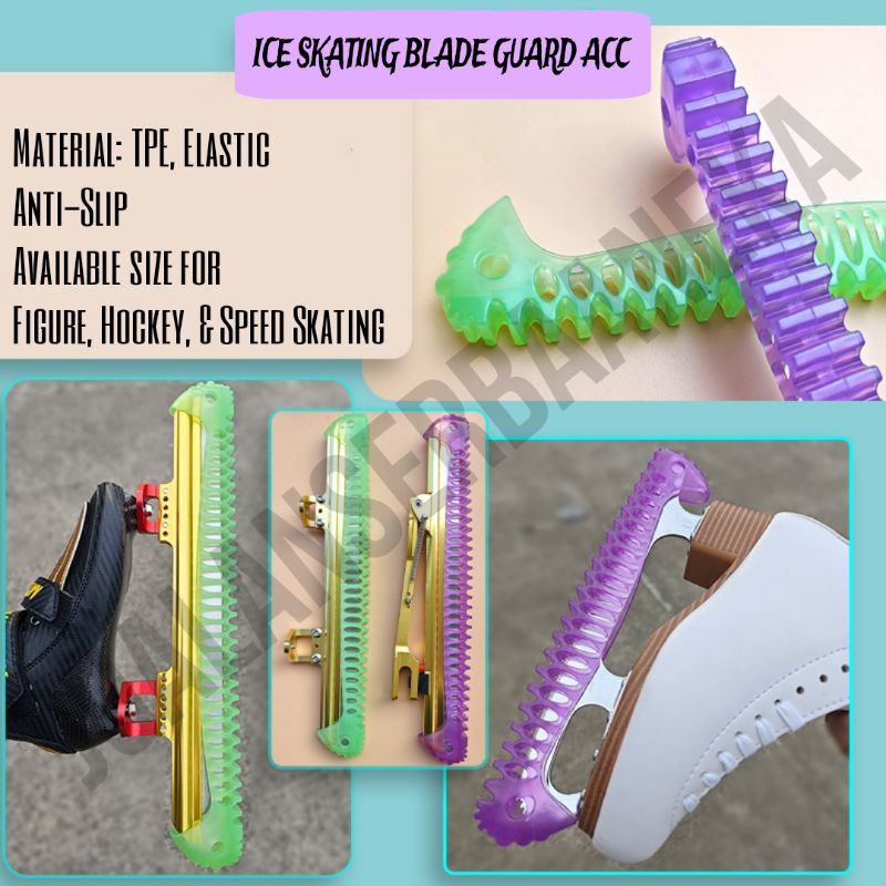 TPU Elastic Blade Guard E-Guard V2 Pelindung Pisau Sepatu Ice Skating Figure Hockey Speed Seluncur E