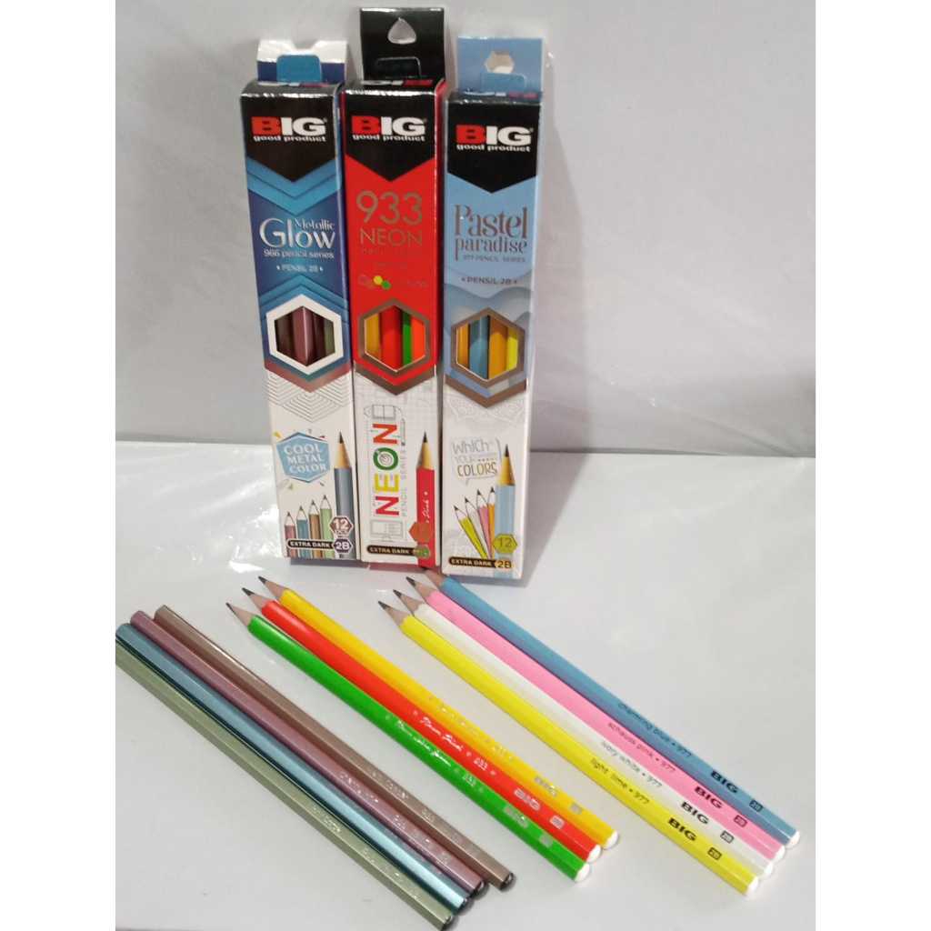 

Pensil Big 2B 1 lusin (12 pcs)