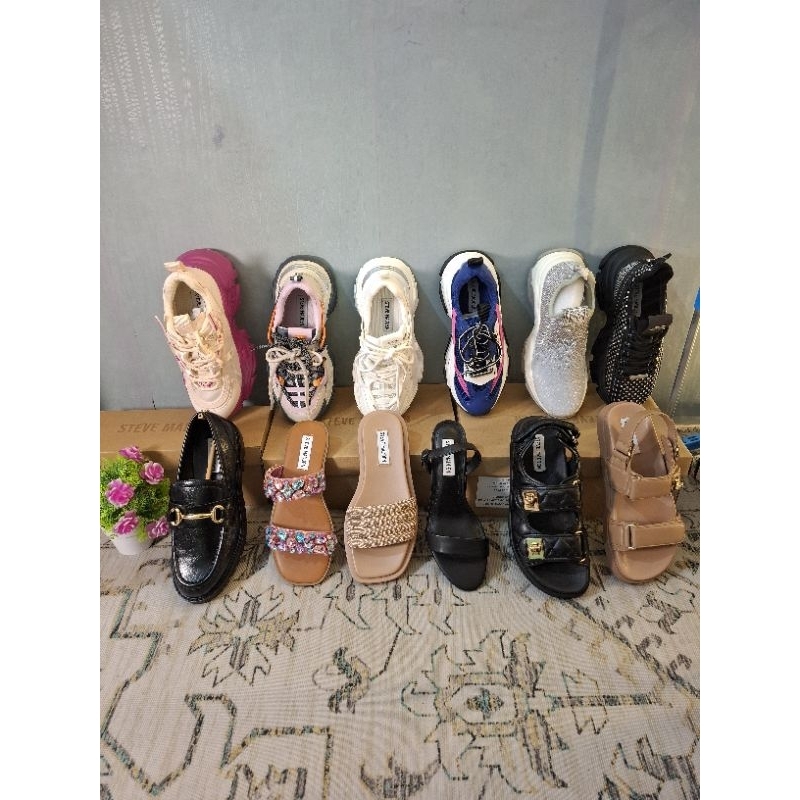 READY SALE 50%-70% SEPATU SANDAL ORIGINAL STEVE MADDEN