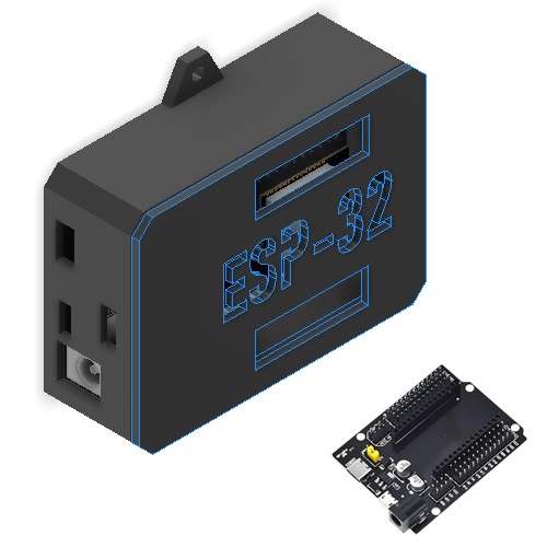 CASE BASE PLATE EXTENSION ESP32 SHIELD ESP32 DOIT V1 30P