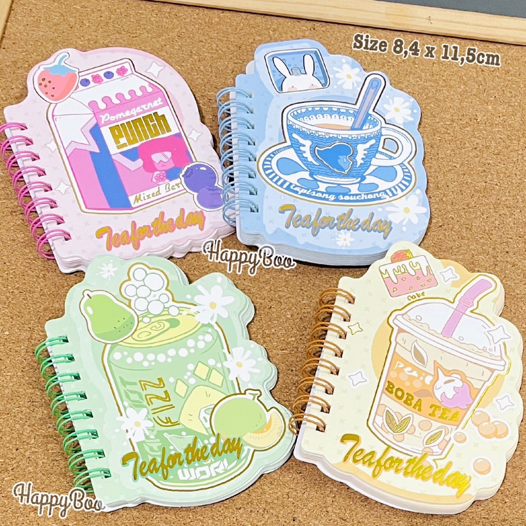 

notebook notes mini a7 memo buku catatan warna lucu GLIK