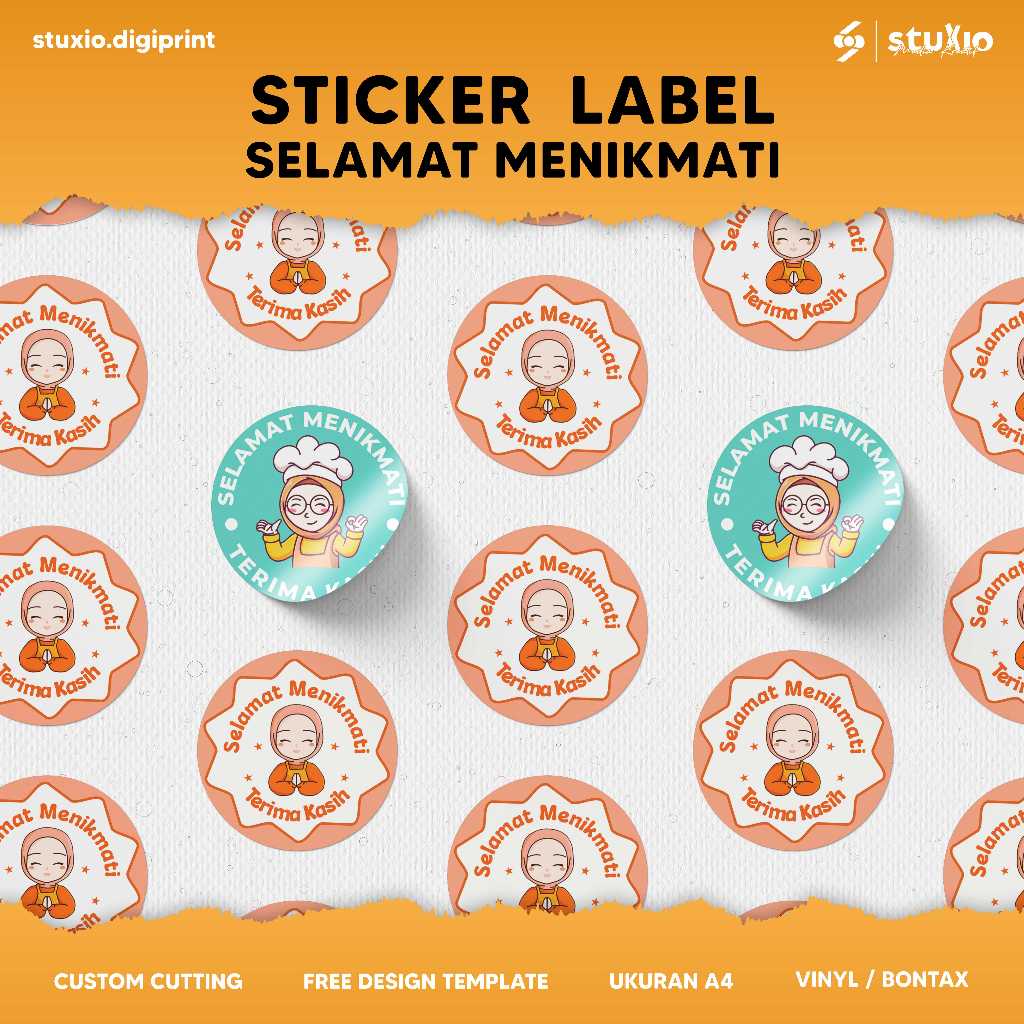 

STIKER LABEL BULAT - TERIMA KASIH SELAMAT MENIKMATI