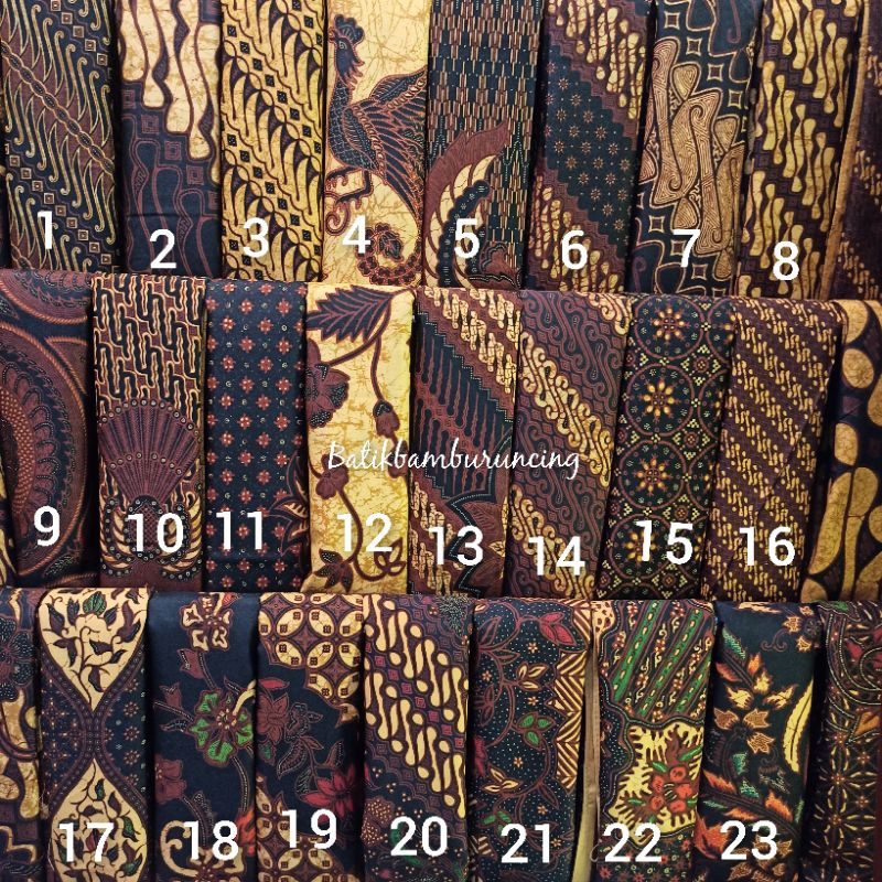 kain H Santoso sogan jarik bahan Kamen batik jarik dua meteran